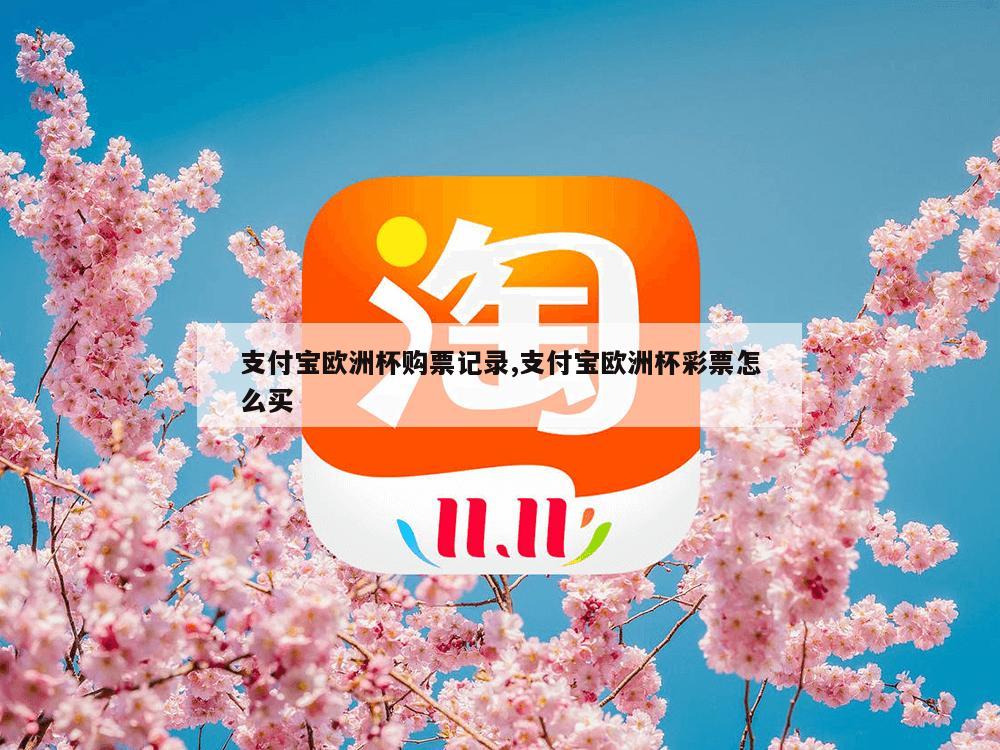 支付宝欧洲杯购票记录,支付宝欧洲杯彩票怎么买